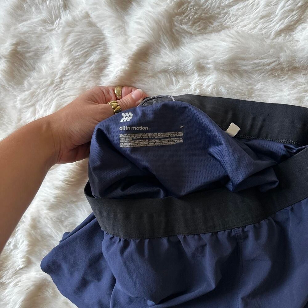 All-in-motion Women's Navy and Blue Shorts - Picture 4 of 6